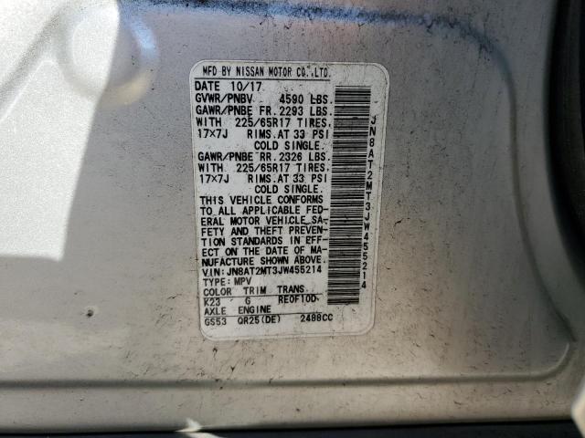 Photo 14 from auction – 2018 NISSAN ROGUE S with VIN JN8AT2MT3JW455214
