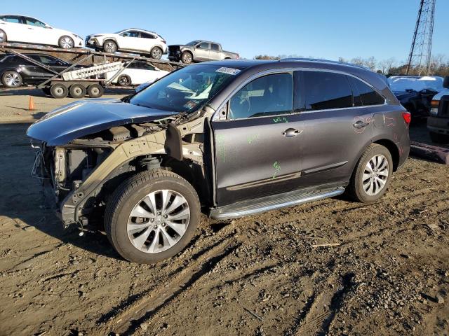 ACURA MDX TECHNO 2015 with VIN 5FRYD4H48FB009026 - Photo from auction