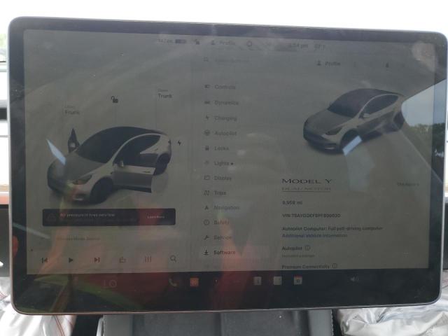 Фото 9 с аукциона – 2023 TESLA MODEL Y с VIN 7SAYGDEF8PF899630