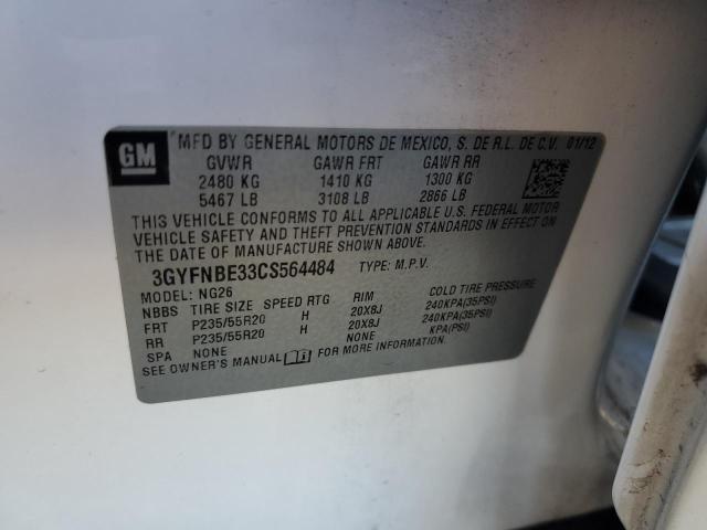 Photo 14 from auction – 2012 CADILLAC SRX PERFOR with VIN 3GYFNBE33CS564484