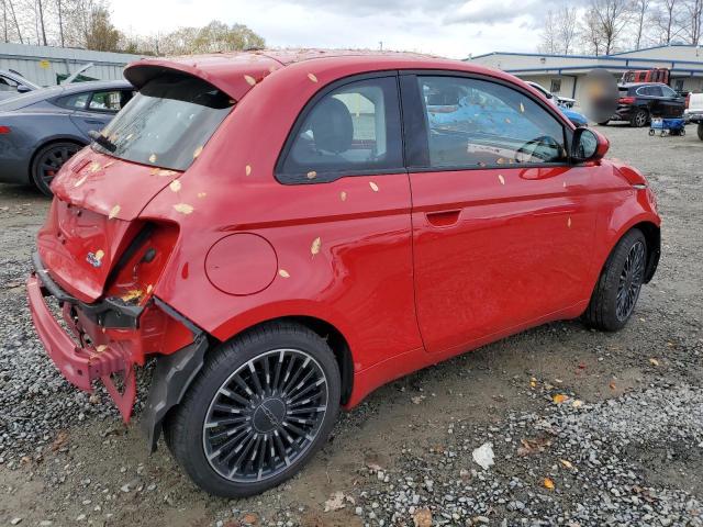 Photo 3 from auction – 2024 FIAT 500 E RED with VIN ZFAFFAA43RX205985