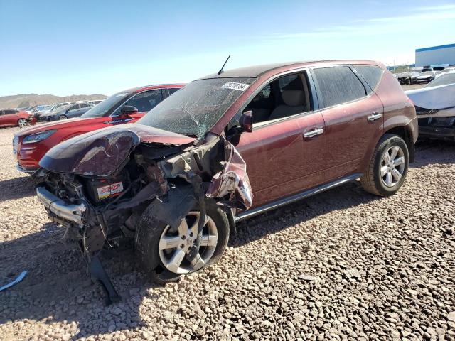 NISSAN MURANO SL 2007 with VIN JN8AZ08TX7W504639 - Photo from auction