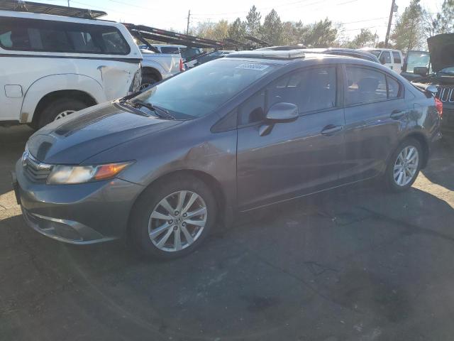 HONDA CIVIC EXL 2012 with VIN 19XFB2F93CE051932 - Photo from auction