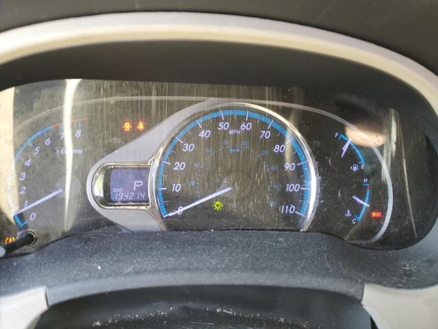 Photo 9 from auction – 2012 TOYOTA SIENNA XLE with VIN 5TDYK3DC7CS254938