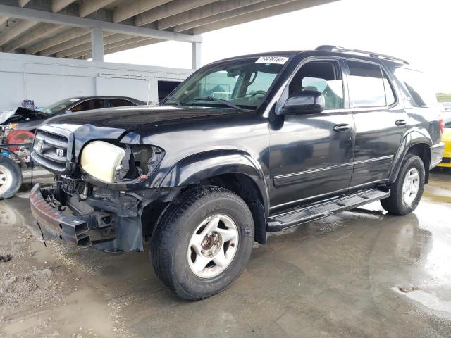 TOYOTA SEQUOIA SR 2002 with VIN 5TDZT34AX2S090633 - Photo from auction