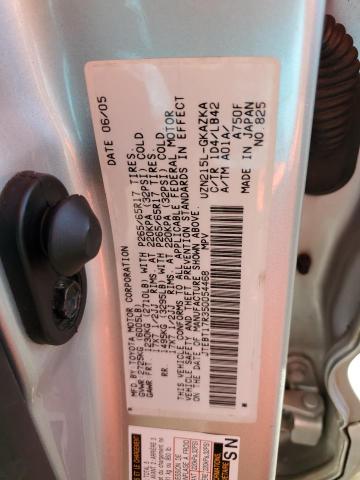Photo 14 from auction – 2005 TOYOTA 4RUNNER LI with VIN JTEBT17R350054468