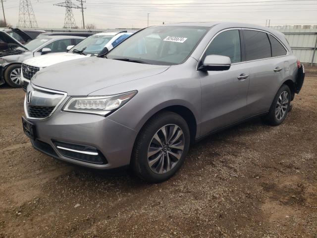 ACURA MDX TECHNO 2016 with VIN 5FRYD4H46GB040826 - Photo from auction