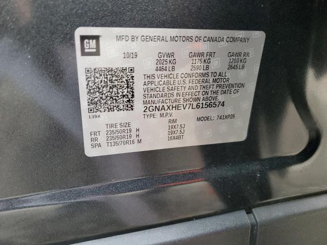 Photo 14 from auction – 2020 CHEVROLET EQUINOX LS with VIN 2GNAXHEV7L6156574