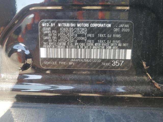 Photo 14 from auction – 2021 MITSUBISHI OUTLANDER with VIN JA4APVAU5MU012233