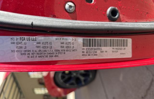 Photo 10 from auction – 2016 DODGE CHALLENGER with VIN 2C3CDZBT3GH325913