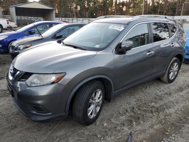 NISSAN ROGUE S 2015 with VIN KNMAT2MV4FP553389 - Photo from auction