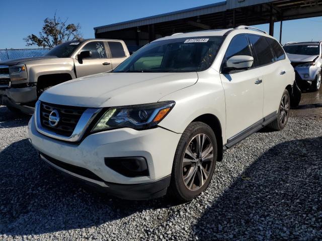NISSAN PATHFINDER 2017 with VIN 5N1DR2MNXHC621535 - Photo from auction