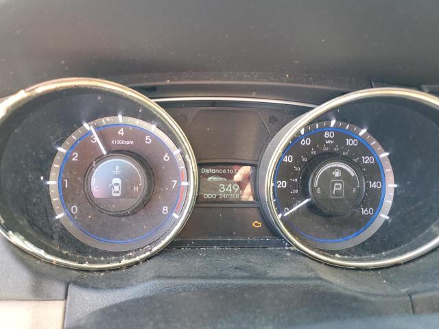 Photo 9 from auction – 2013 HYUNDAI SONATA GLS with VIN 5NPEB4AC9DH742549