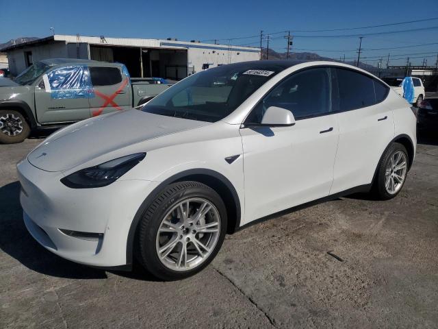 TESLA MODEL Y 2021 with VIN 5YJYGDEE8MF245436 - Photo from auction