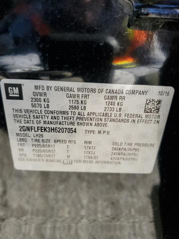Photo 14 from auction – 2017 CHEVROLET EQUINOX LT with VIN 2GNFLFEK3H6207054