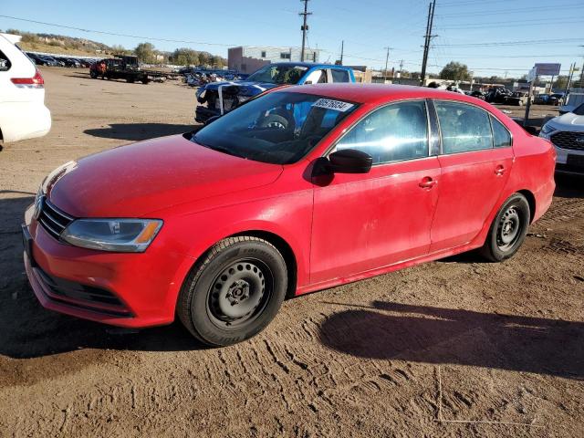 VOLKSWAGEN JETTA BASE 2015 with VIN 3VW2K7AJ2FM311399 - Photo from auction