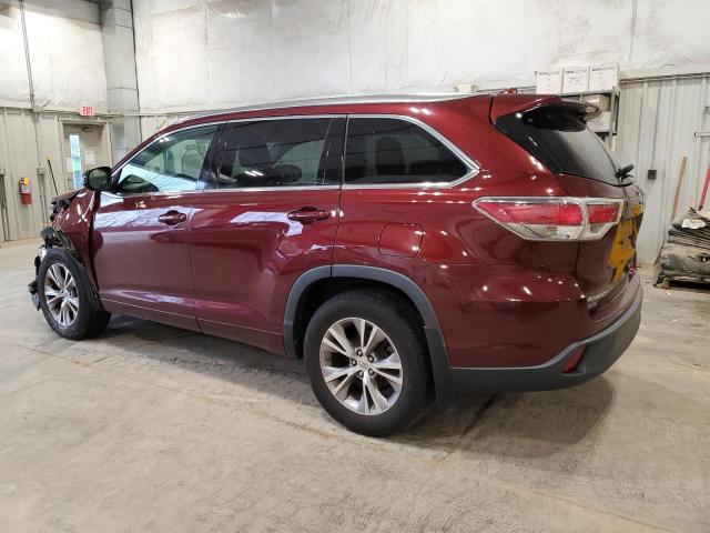 Photo 2 from auction – 2014 TOYOTA HIGHLANDER with VIN 5TDJKRFH7ES016460