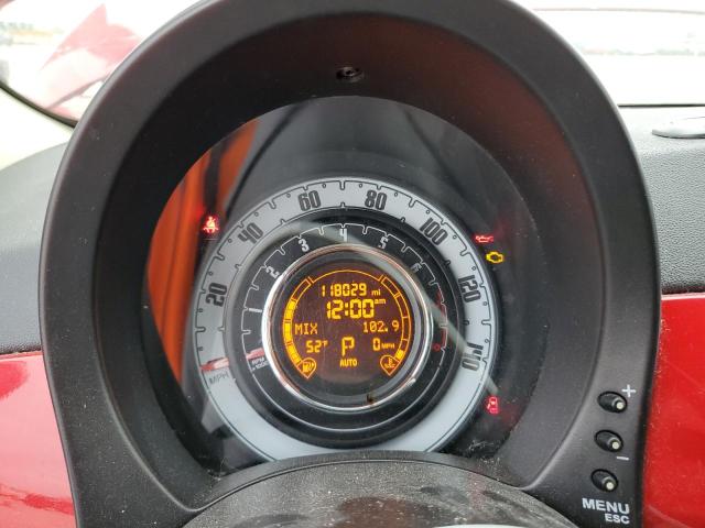 Photo 9 from auction – 2012 FIAT 500 LOUNGE with VIN 3C3CFFER8CT123112
