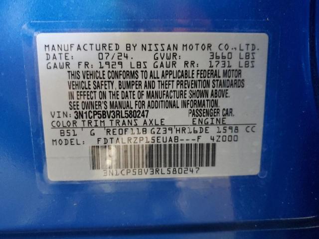 Photo 14 from auction – 2024 NISSAN KICKS S with VIN 3N1CP5BV3RL580247