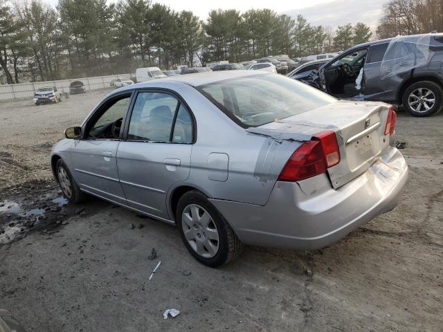 Photo 2 from auction – 2001 HONDA CIVIC EX with VIN 2HGES26781H521188