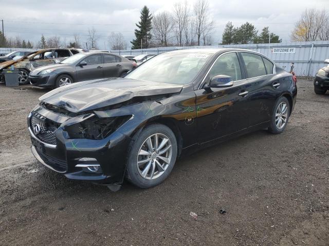INFINITI Q50 BASE 2015 with VIN JN1BV7AR8FM390012 - Photo from auction