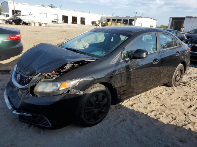 HONDA CIVIC LX 2013 with VIN 2HGFB2F56DH300034 - Photo from auction