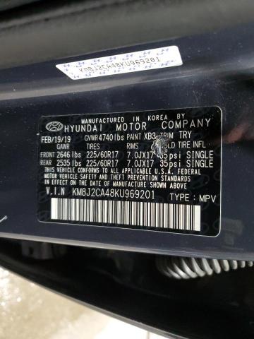 Photo 14 from auction – 2019 HYUNDAI TUCSON SE with VIN KM8J2CA48KU969201