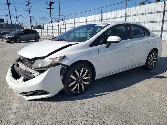 HONDA CIVIC LX 2015 with VIN 19XFB2F54FE703961 - Photo from auction