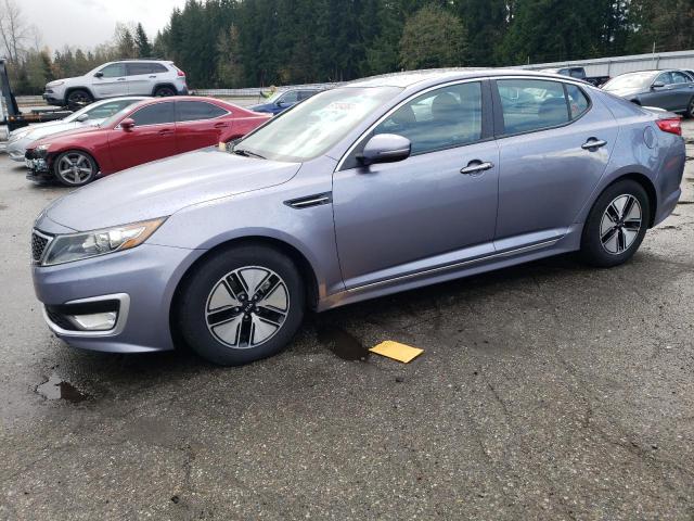KIA OPTIMA HYB 2011 with VIN KNAGM4ADXB5007858 - Photo from auction