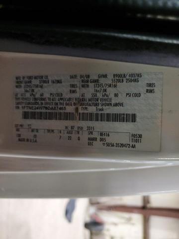 Photo 14 from auction – 2008 FORD ECONOLINE with VIN 1FTNE24W78DA87465