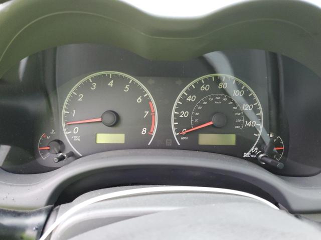 Photo 9 from auction – 2009 TOYOTA COROLLA BA with VIN JTDBL40E399031612