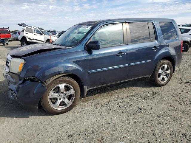 HONDA PILOT EXLN 2012 with VIN 5FNYF4H71CB038384 - Photo from auction