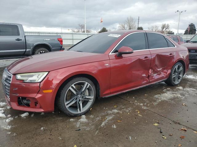 AUDI A4 PREMIUM 2018 with VIN WAUENAF47JA034677 - Photo from auction