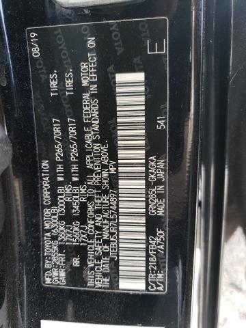 Photo 14 from auction – 2020 TOYOTA 4RUNNER SR with VIN JTEBU5JR7L5744897