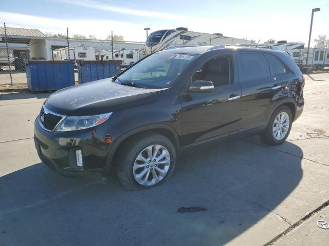 KIA SORENTO EX 2015 with VIN 5XYKU4A76FG589820 - Photo from auction