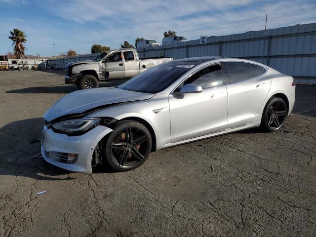 TESLA MODEL S 2016 with VIN 5YJSA1E26GF160823 - Photo from auction