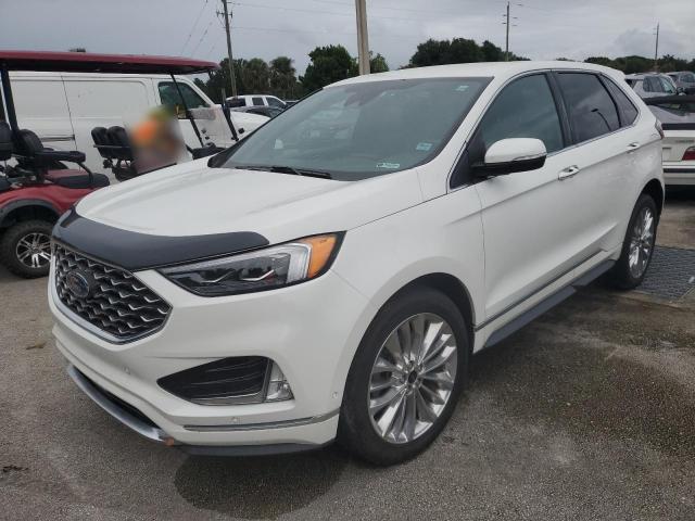 FORD EDGE TITAN 2022 with VIN 2FMPK4K94NBA07711 - Photo from auction