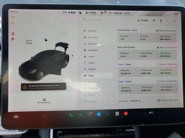 Photo 9 from auction – 2018 TESLA MODEL 3 with VIN 5YJ3E1EBXJF145211
