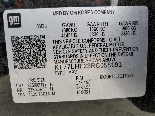 Photo 14 from auction – 2024 CHEVROLET TRAX 1LT with VIN KL77LHE23RC058191