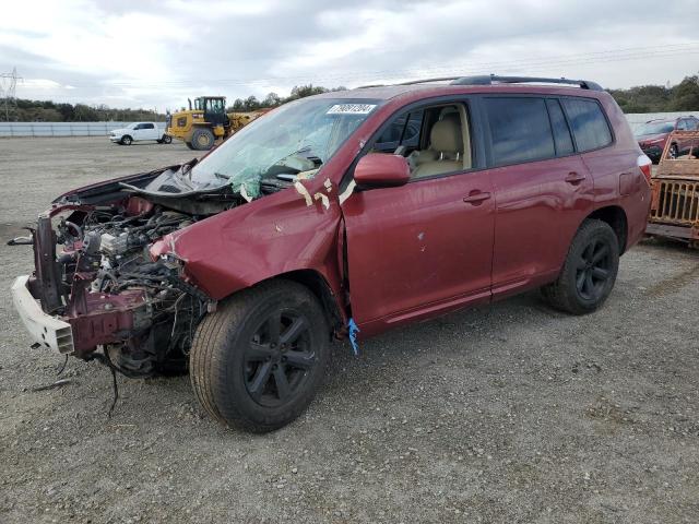 TOYOTA HIGHLANDER 2009 with VIN JTEES41A892123962 - Photo from auction