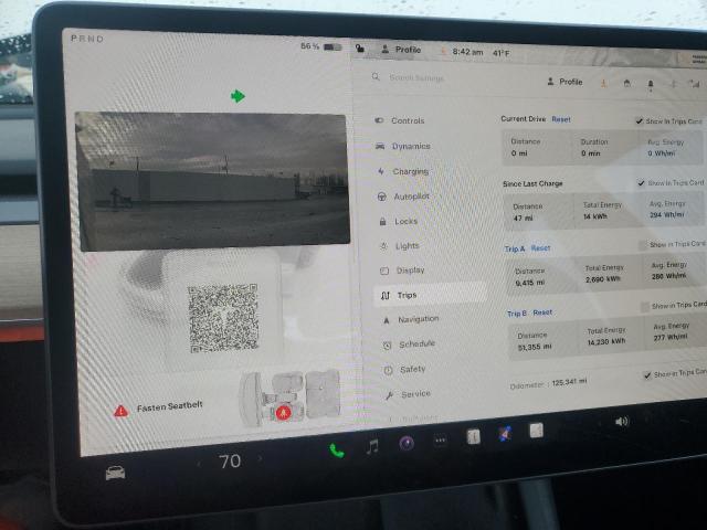 Photo 9 from auction – 2022 TESLA MODEL 3 with VIN 5YJ3E1EA5NF187802