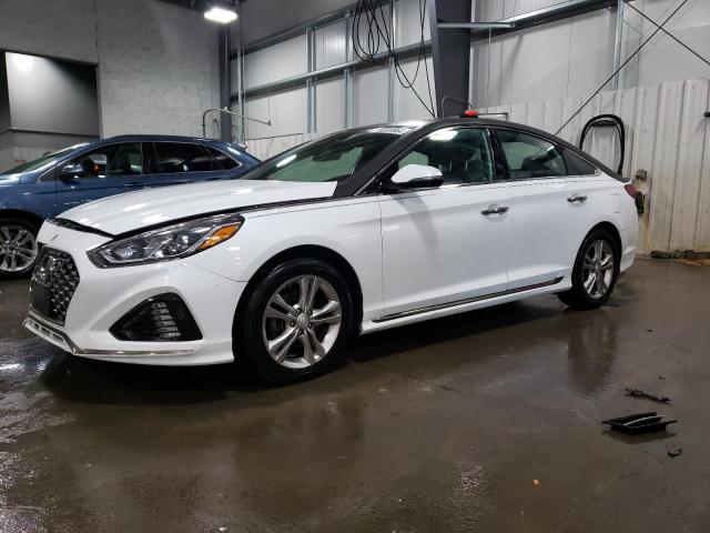 HYUNDAI SONATA SPO 2018 with VIN 5NPE34AF2JH600532 - Photo from auction