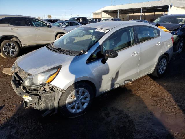 KIA RIO LX 2014 with VIN KNADM4A32E6361477 - Photo from auction
