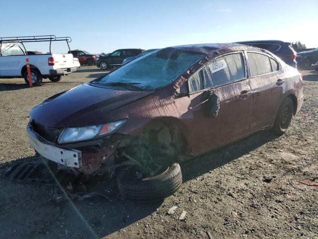 HONDA CIVIC LX 2015 with VIN 2HGFB2F56FH534855 - Photo from auction
