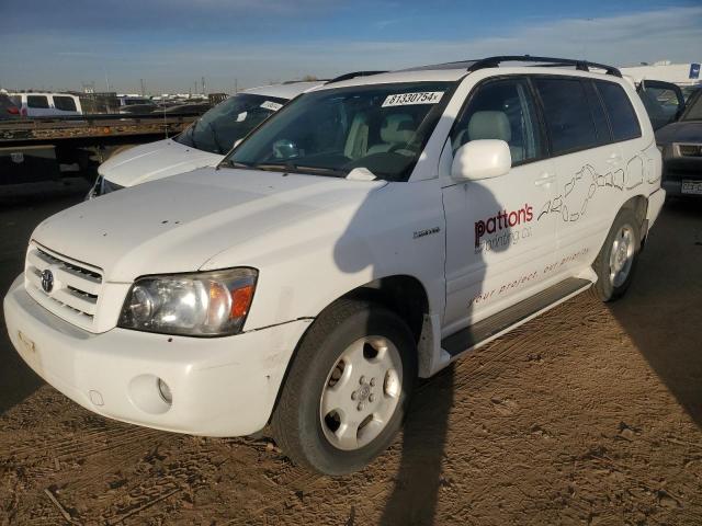 TOYOTA HIGHLANDER 2005 with VIN JTEEP21AX50122890 - Photo from auction