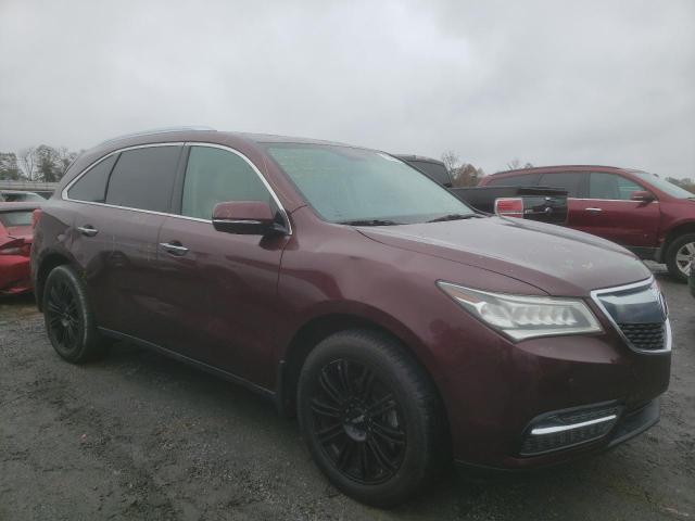Photo 4 from auction – 2014 ACURA MDX ADVANC with VIN 5FRYD4H85EB030997