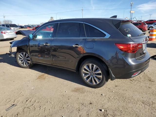 Photo 2 from auction – 2014 ACURA MDX TECHNO with VIN 5FRYD4H41EB022120