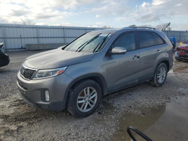KIA SORENTO LX 2015 with VIN 5XYKT4A64FG649135 - Photo from auction
