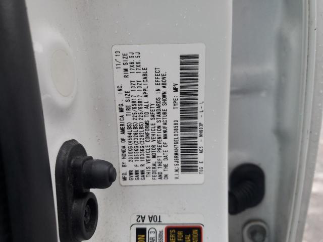 Photo 14 from auction – 2014 HONDA CR-V EXL with VIN 5J6RM4H76EL038580