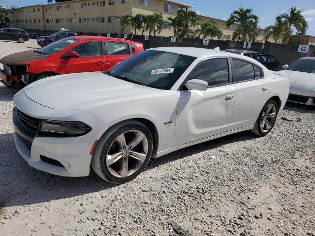 DODGE CHARGER R/ 2018 with VIN 2C3CDXCT9JH233487 - Photo from auction